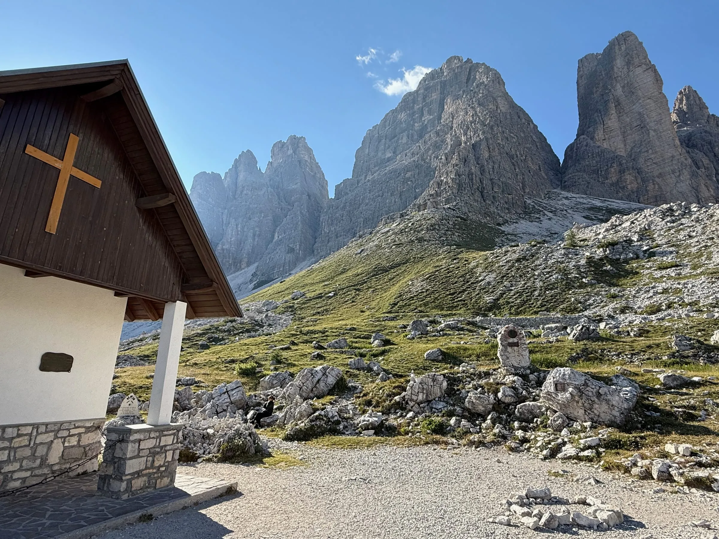 View from Rifugio Auronzo